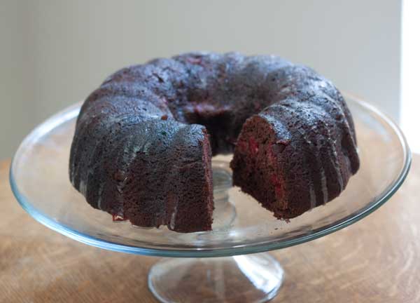 Chocolate Covered Cherry Cake