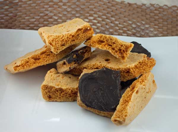 Honeycomb Candy also known as Angel Food Candy
