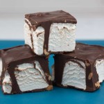 marshmallow peanut butter chocolate squares