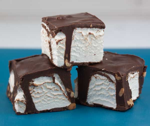 chocolate marshmallow squares