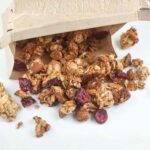 An easy granola recipe that calls for condensed milk. Good way to use up half a can.