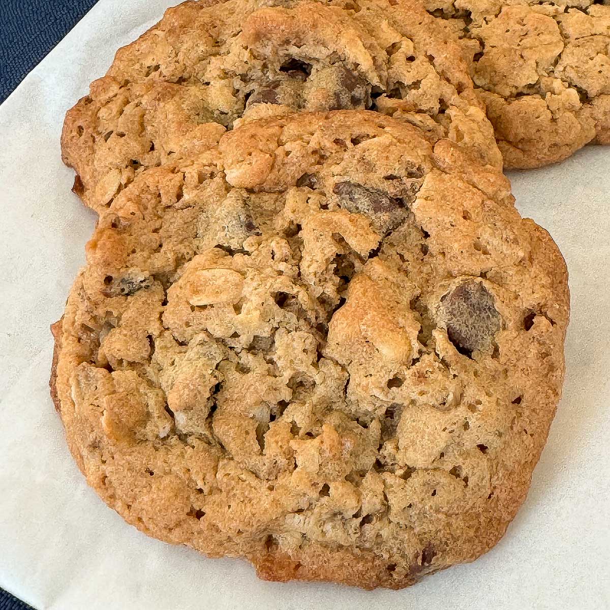 One Cup Cookies from a recipe that calls for 1 cup butter, 1 cup peanut butter, 1 cup flour, etc.