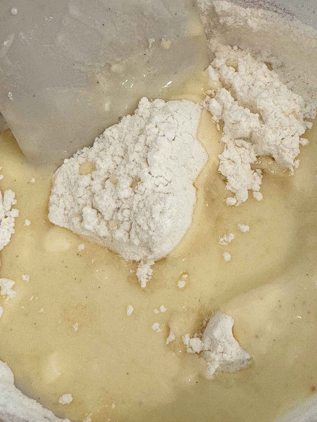 Melt the butter gently for shortbread so that the solids don't separate. It should still be opaque.