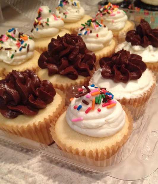vanilla butter cupcakes