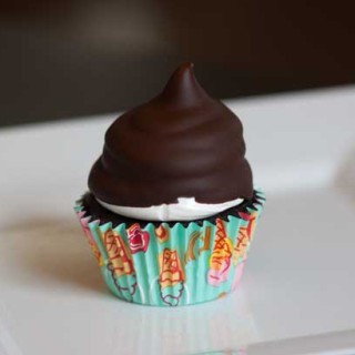 Dipped Cupcake