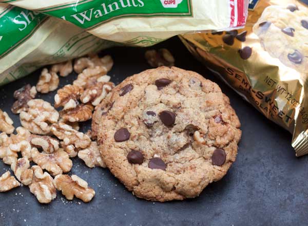 walnut toffee cookies