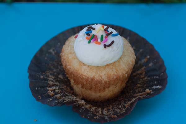 large yellow cupcakes