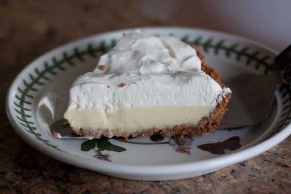 lemon icebox pie