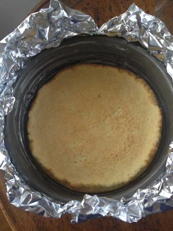 Juniors Cheesecake Sponge Cake Crust