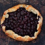 blueberry crostata