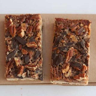 Chocolate Pecan Pie Bars