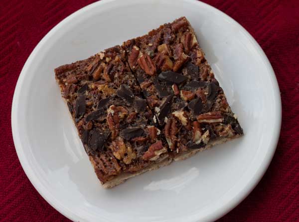 chocolate pecan pie bars