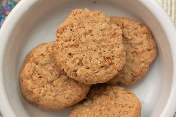 Product 19 was discontinued but you can still make the peanut butter cookies with a different cereal.