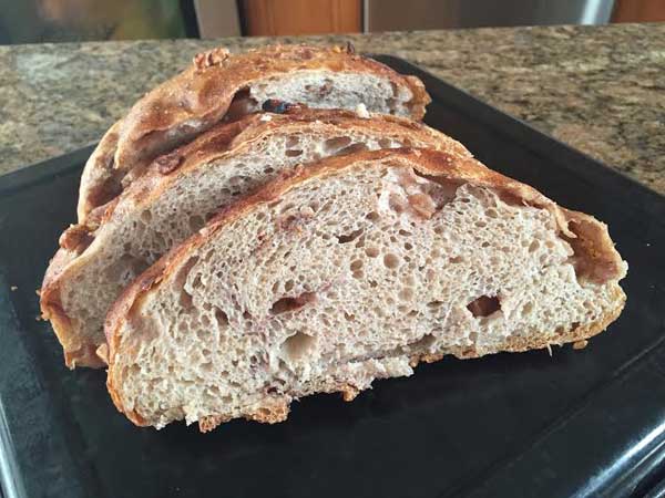 roasted apple bread