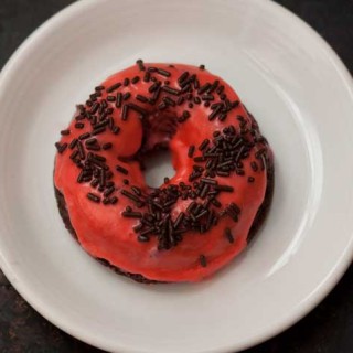 chocolate cake doughnuts