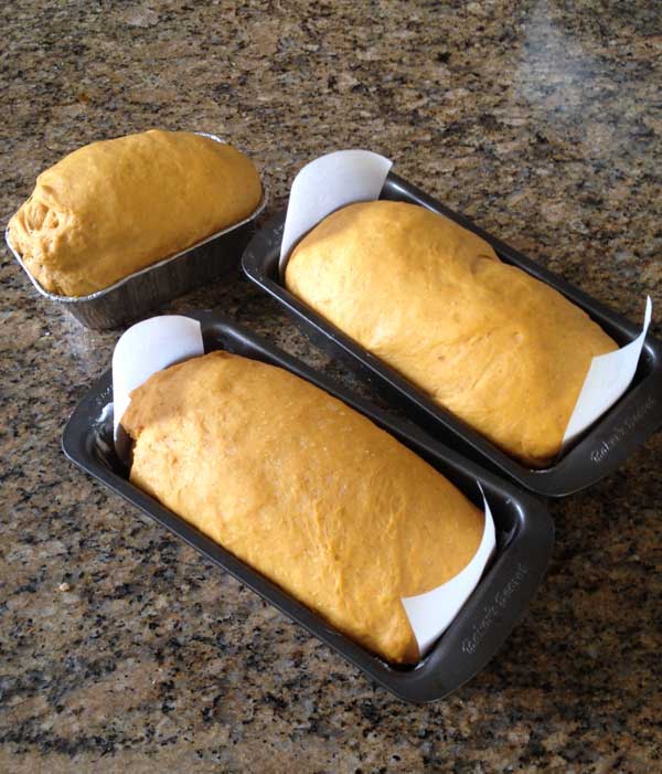 pumpkin yeast bread
