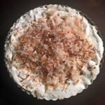 An easy coconut cream tart baked in an interesting tart shell from David Lebovitz.