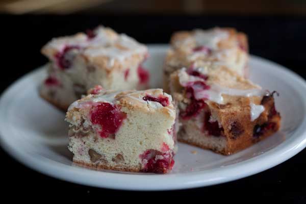 cranberry nut bars