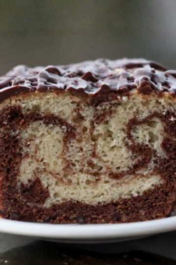 Marcy Goldman's Shabbat Mandarin Marble Loaf Cake recipe