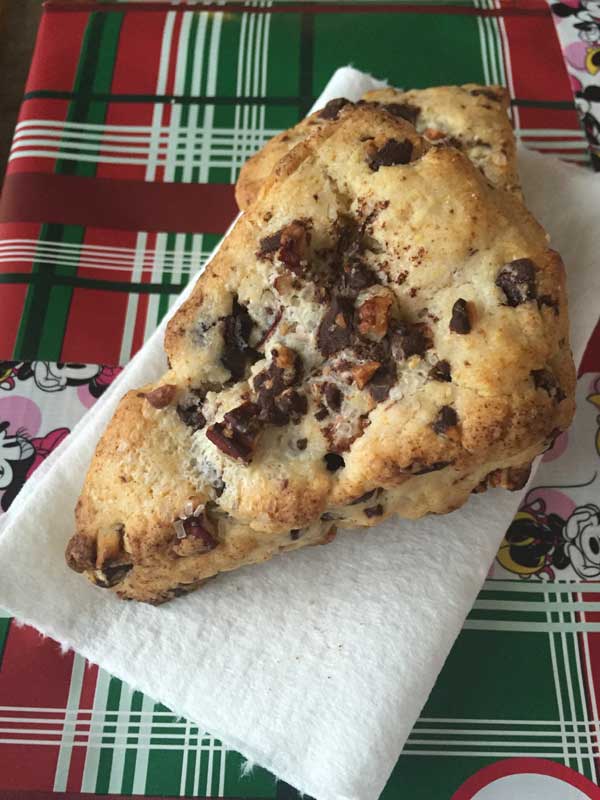 butterscotch scones