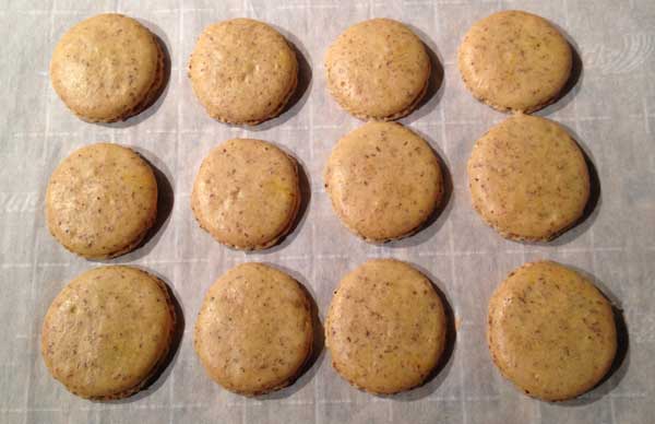 almond meal macarons