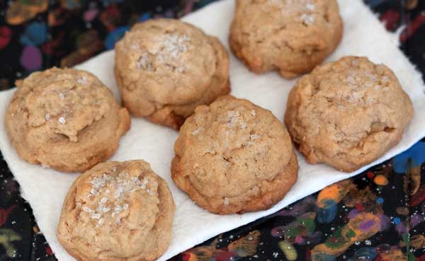 peanut butter sandies recipe adapted from Julia Moskin's in The New York Times