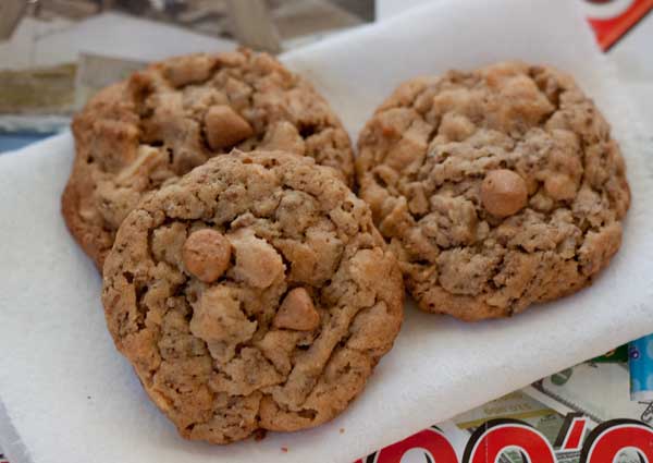 peanut butter bran cereal cookies