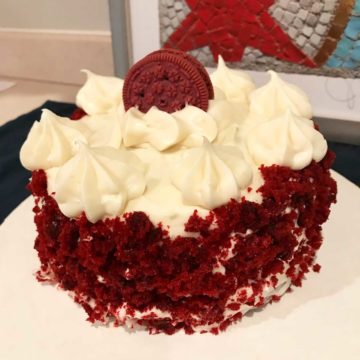 Six inch Red Velvet Cake