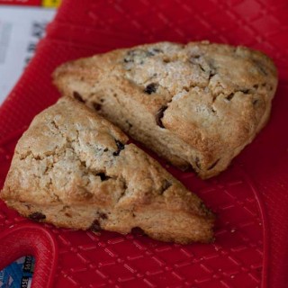 whole wheat chocolate chip scones