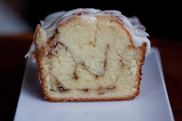 Cinnamon Roll Pound Cake