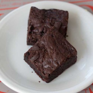 Fudge Brownies with Cocoa Powder