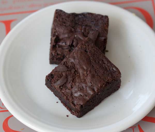 Cocoa Powder Fudge Brownies from the back of the bag of King Arthur all-purpose flour