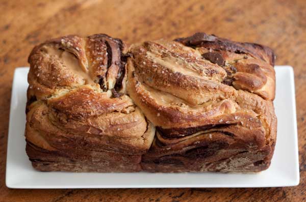 Chocolate Peanut Butter Babka