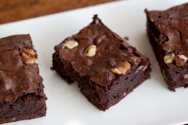 fudge walnut brownies