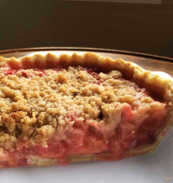 strawberry rhubarb pie