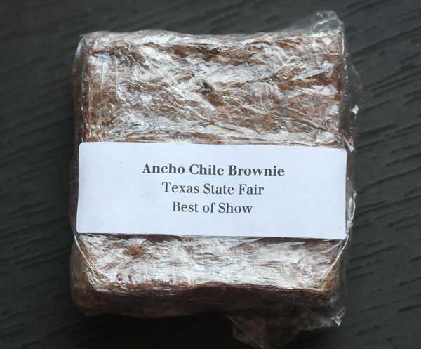 ancho chile brownies aka brownie de chile ancho