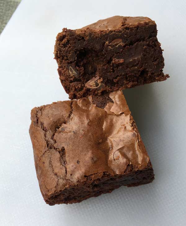 chocoholic chile brownies