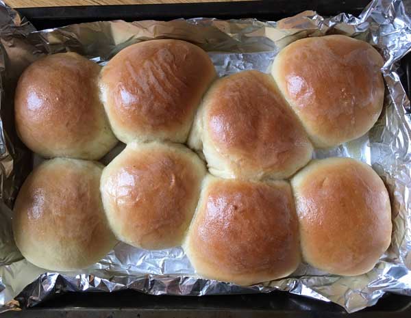 fluffy dinner rolls