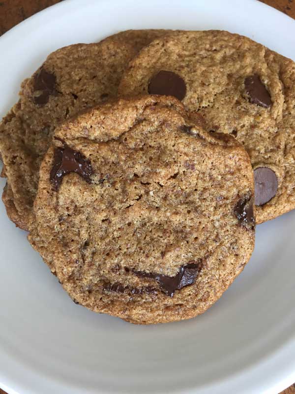 Grain Free Chocolate Chip Cookies