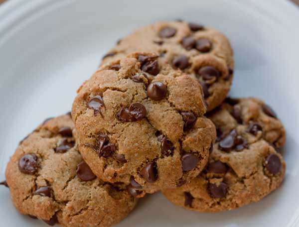 grain free chocolate chip cookies