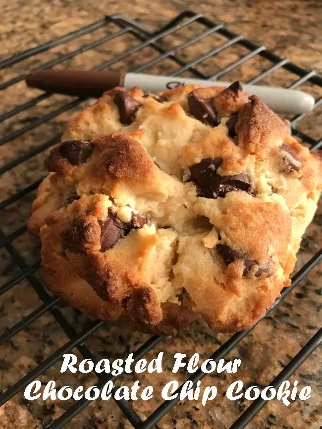 Roasted Flour Chocolate Chip Cookie