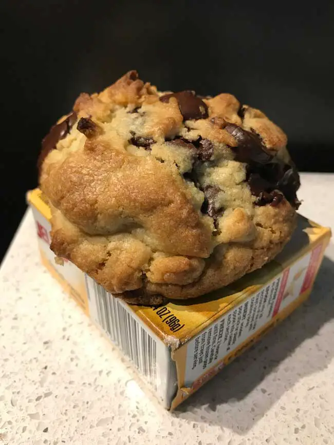 roasted flour chocolate chip cookie