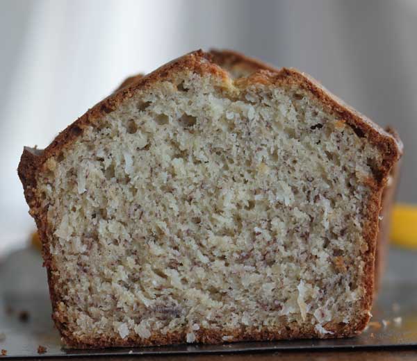 coconut milk banana bread