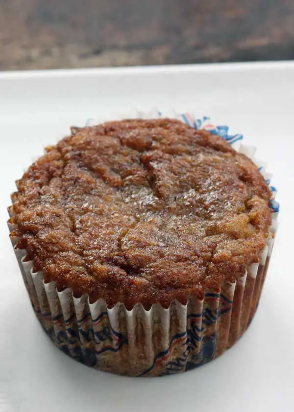 Picture of a grain free banana muffin