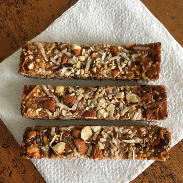 Toasted Quinoa Bars