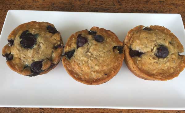 Weetabix Blueberry Muffins