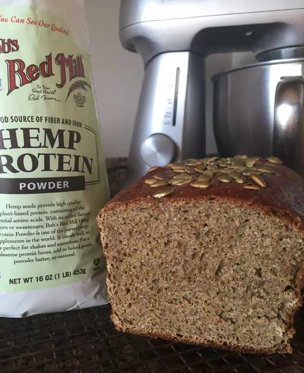 Hemp Protein Powder Bread