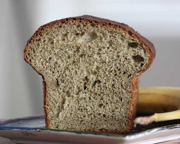 Yeast Banana Bread