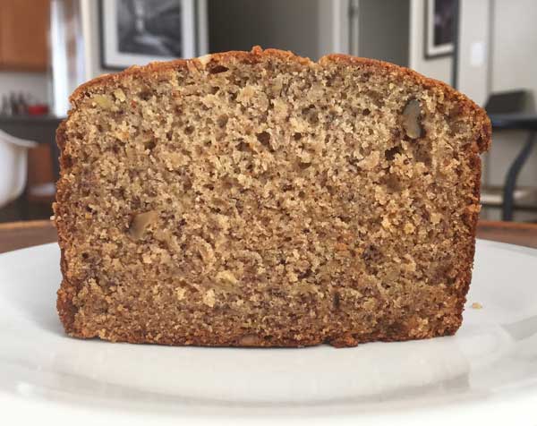 Oat Flour Banana Bread