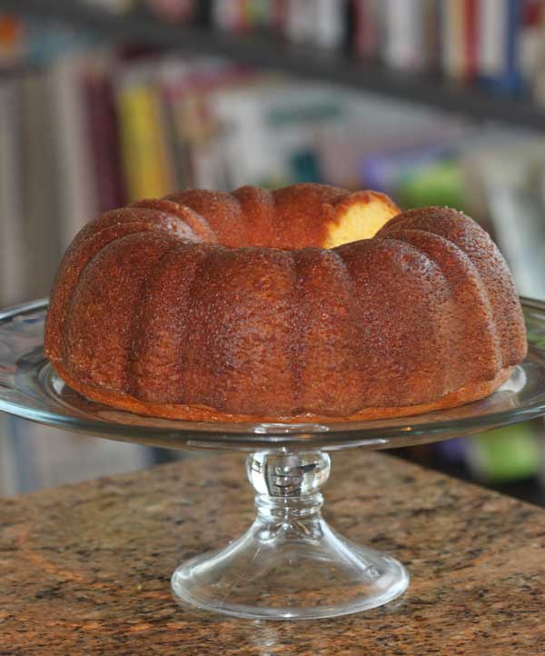 Pineapple Orange Olive Oil Bundt Cake